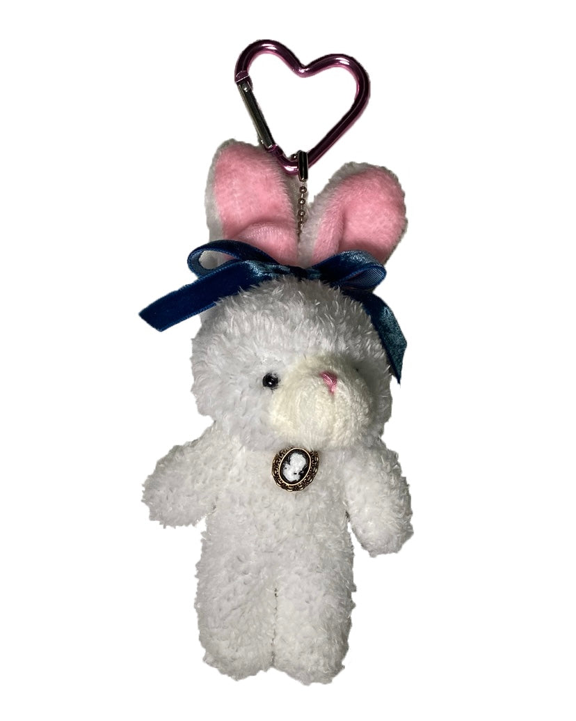 Victorian Bunny Purse Charm