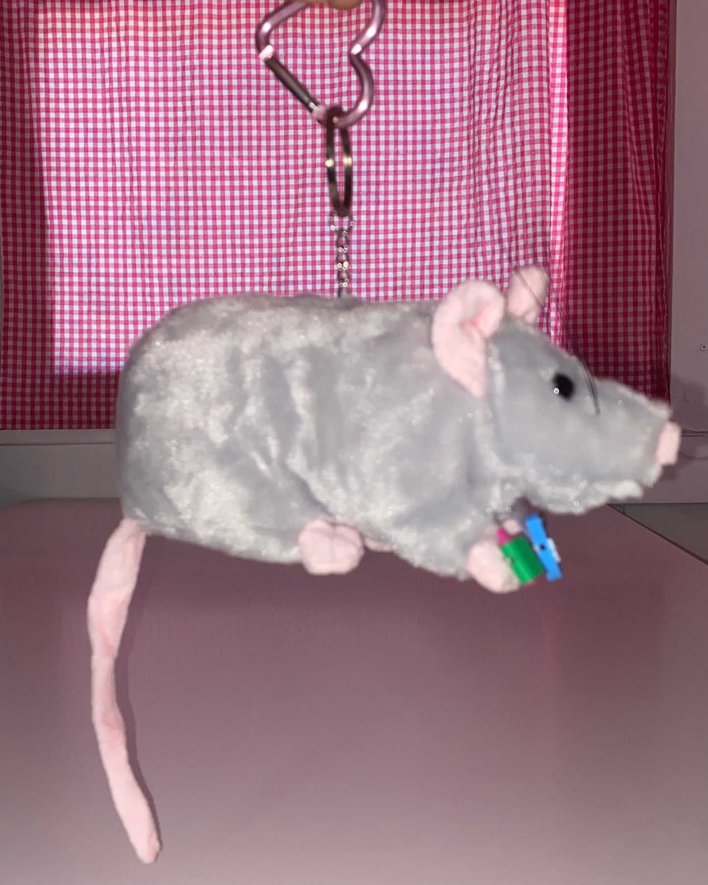 Club Rat Purse Charm