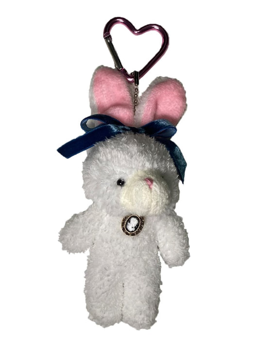Victorian Bunny Purse Charm