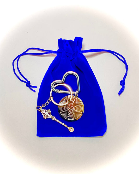 Antique Dolly Soup Spoon Purse Charm