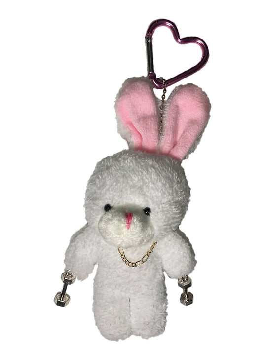 Bro Bunny Purse Charm