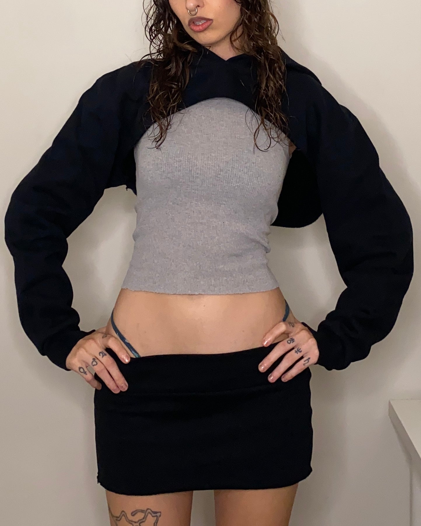 Abraxos Shrug and Skirt Set