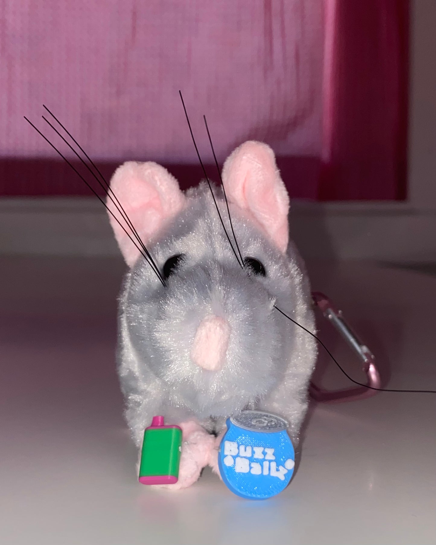 Club Rat Purse Charm