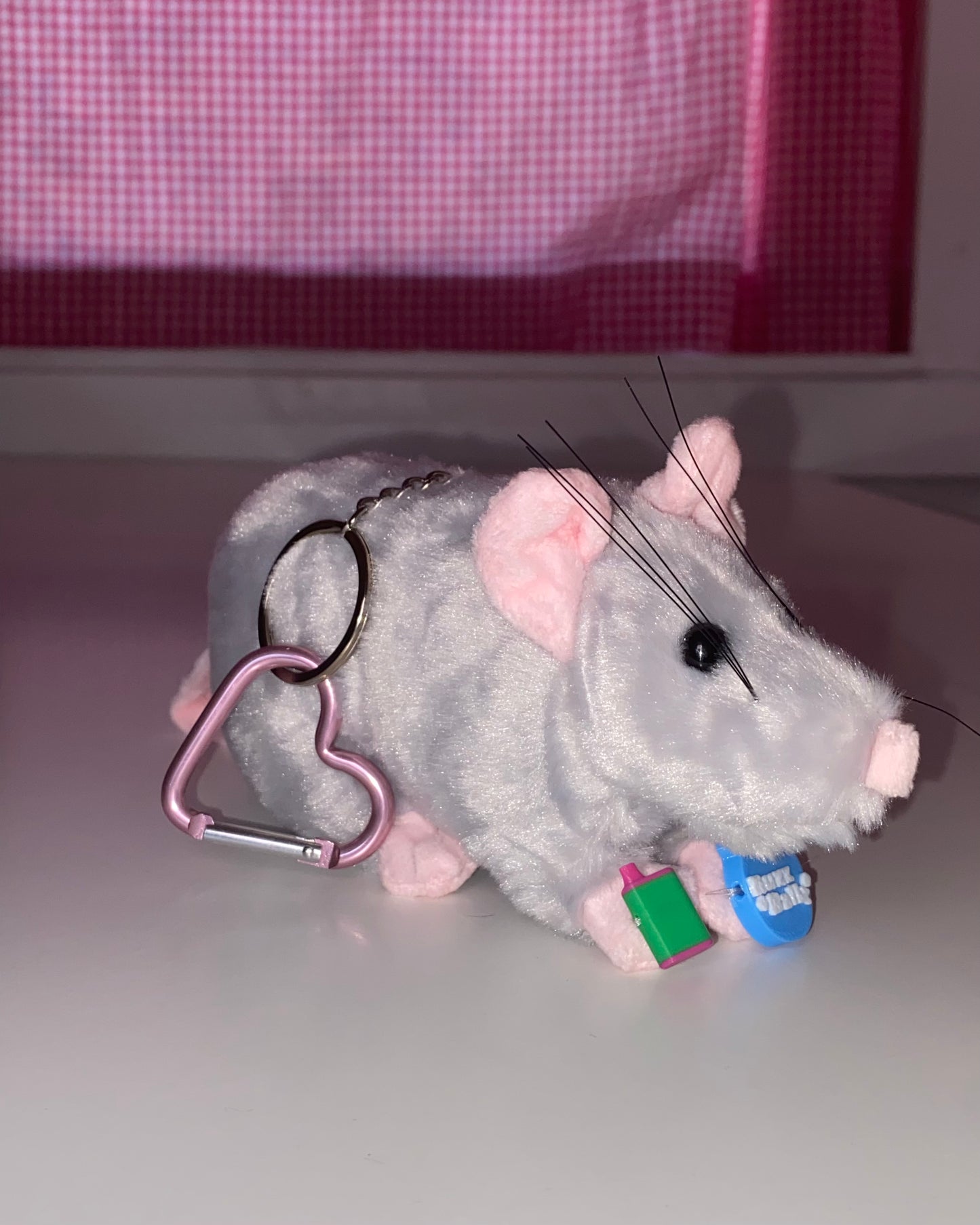 Club Rat Purse Charm