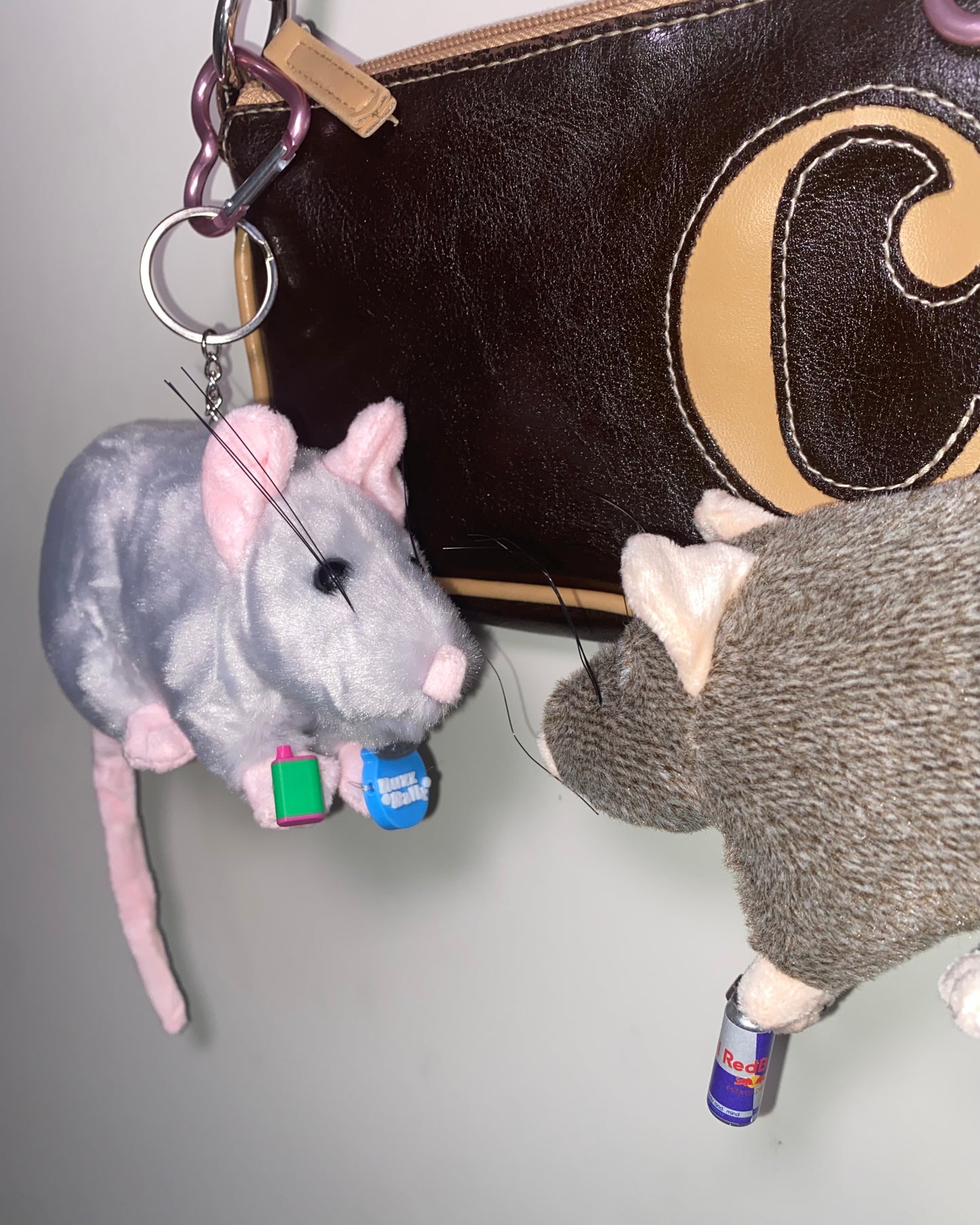 Club Rat Purse Charm