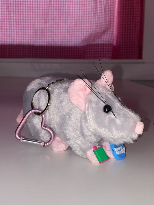 Club Rat Purse Charm