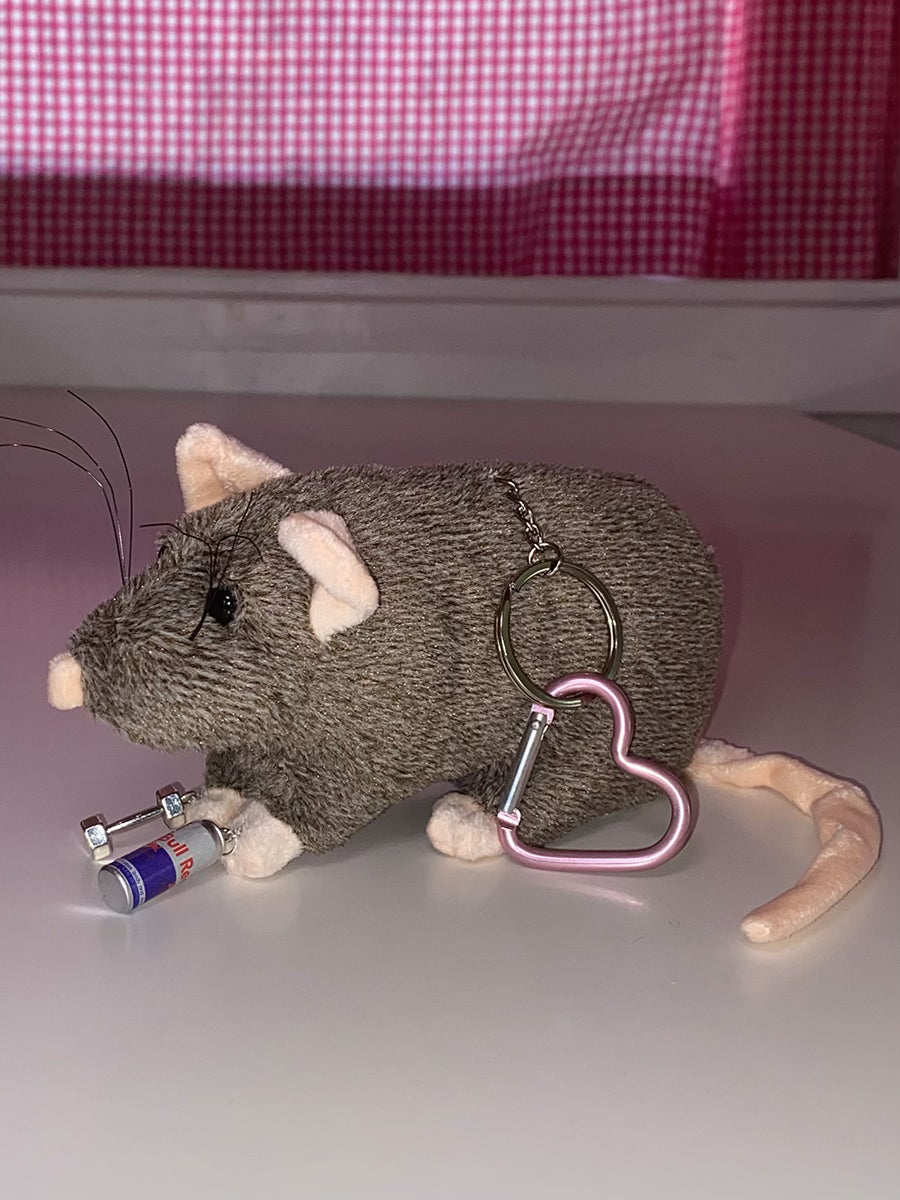 Gym Rat Purse Charm