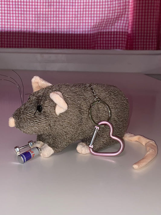 Gym Rat Purse Charm